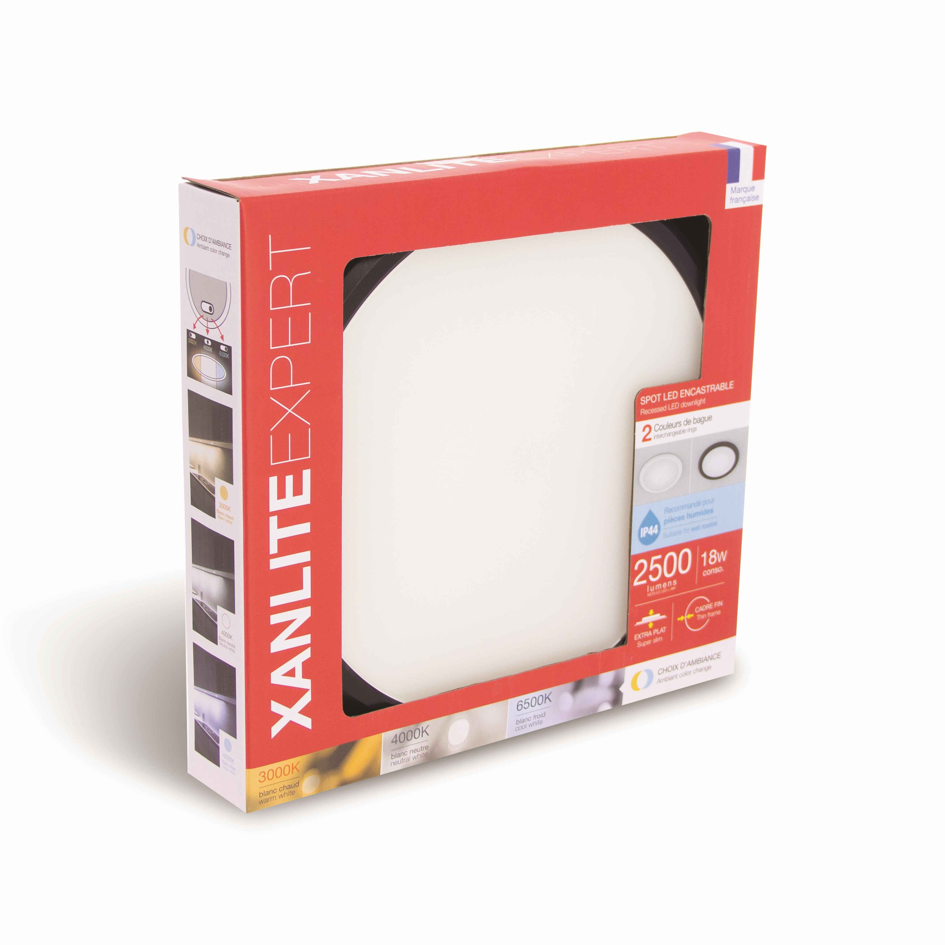 DOWNLIGHT EMPOT/RED 2200LM BLNG CCT XANLITE EG-DOP1400RIPCC