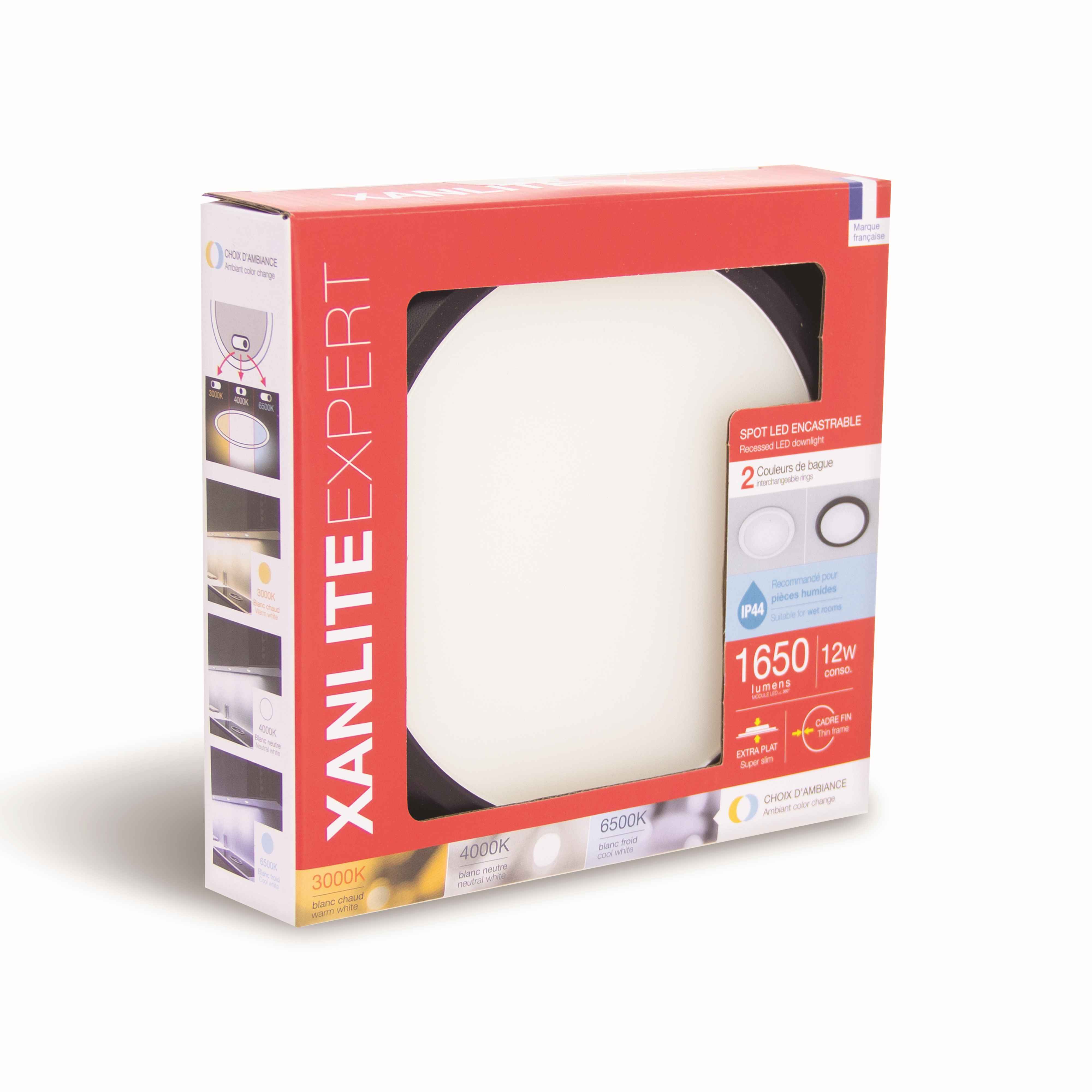 DOWNLIGHT EMPOT/RED 1450LM BL+NG CCT XANLITE EG-DOP850RIPCCT