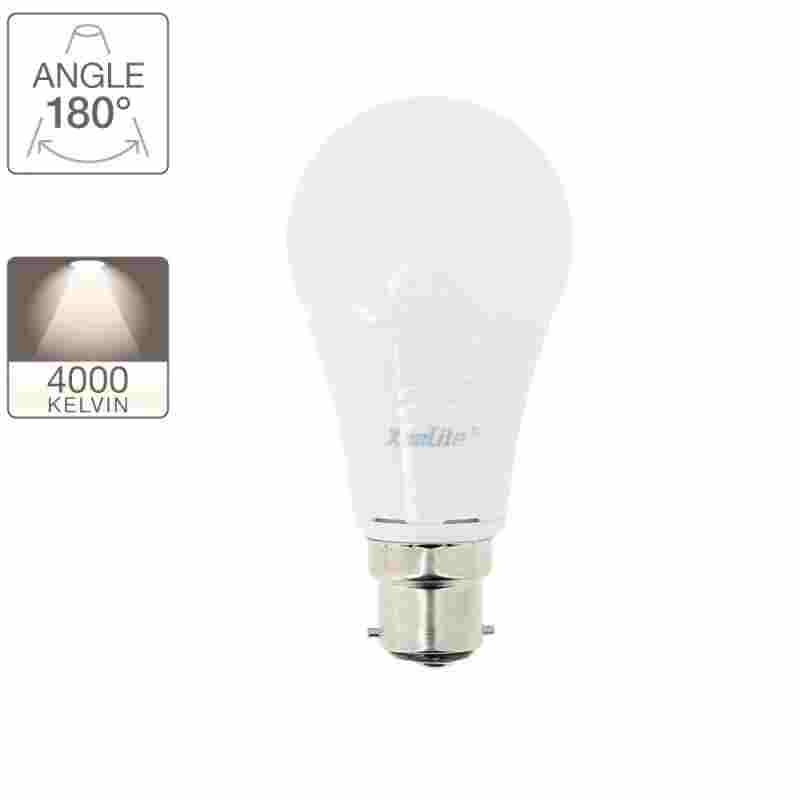 BOMBILLA LED A60 B22 806LUMEN 4000K XANLITE EG-EB806GCW