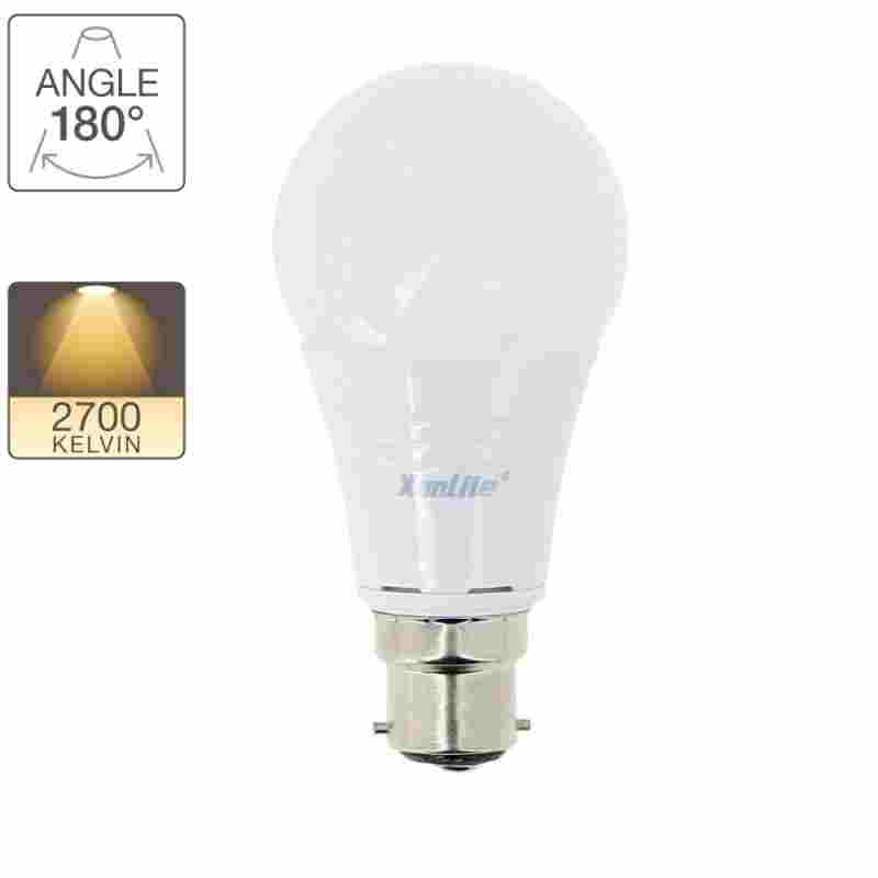 BOMBILLA LED A60 B22 806LUMEN 2700K XANLITE EG-EB806G