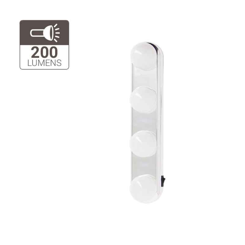 LED PARA ESPEJO EFEC.NATURAL 200LM 6500K XANLITE EG-ECM200PW