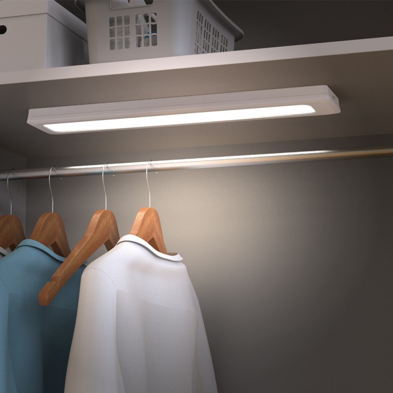 REGLETA LED PLANA USB 30CM ARMARIOS XANLITE EG-ECP100RTCCT