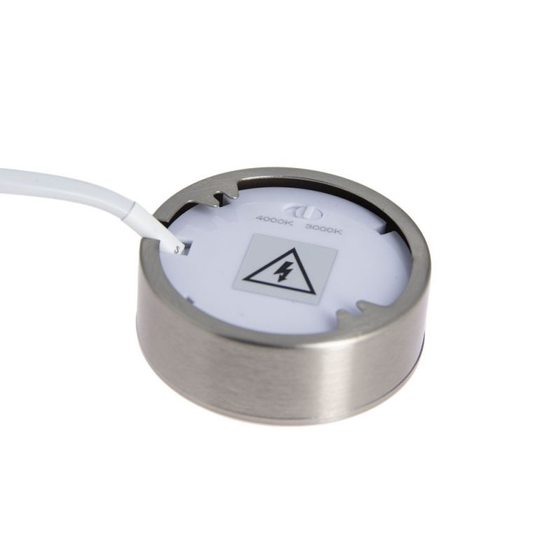 FOCO LED ACERO CEPILLADO MUEBLES IP44 XANLITE EG-ECPKSP250S