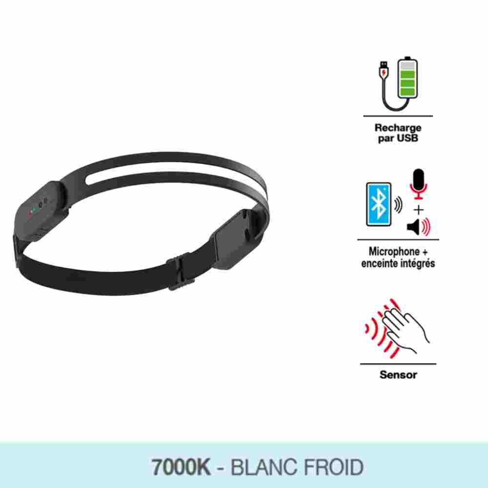 LINTERNA FRONTAL SENSOR BLUETOOTH XANLITE EG-FR350SSTRIPB