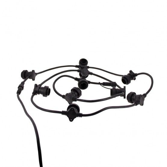 GUIRNALDA EXTERIOR 5M/10 CASQUILLOS XANLITE EG-GRL5230VB