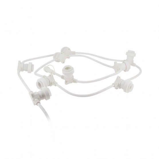 GUIRNALDA EXTERIOR 5M/10 CASQUILLOS XANLITE EG-GRL5230VW