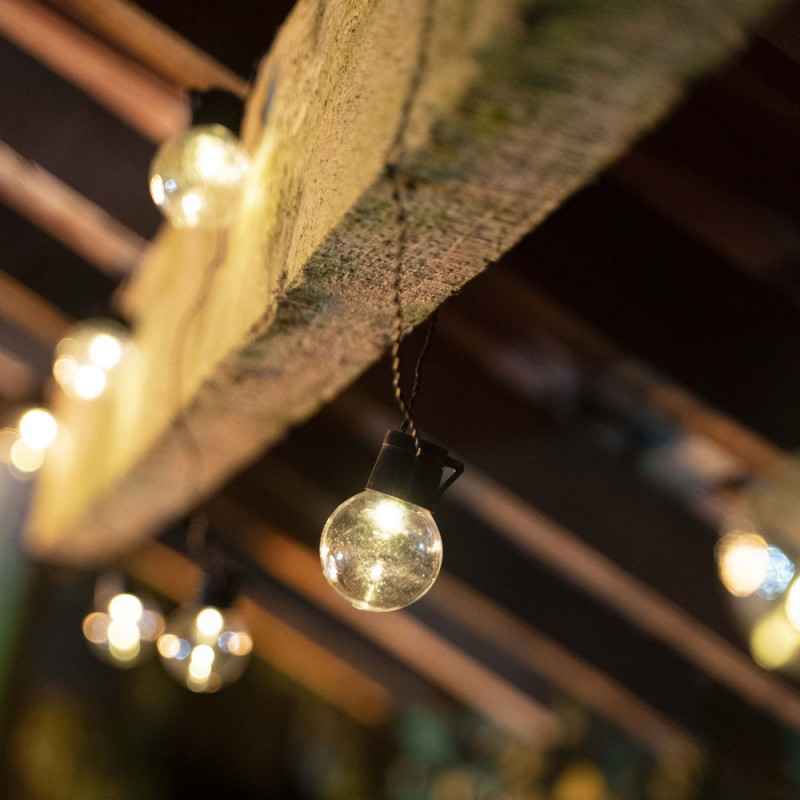 GUIRNALDA SOLAR 5M 8 BOMBILLAS 2700K XANLITE EG-GRL5GUINW