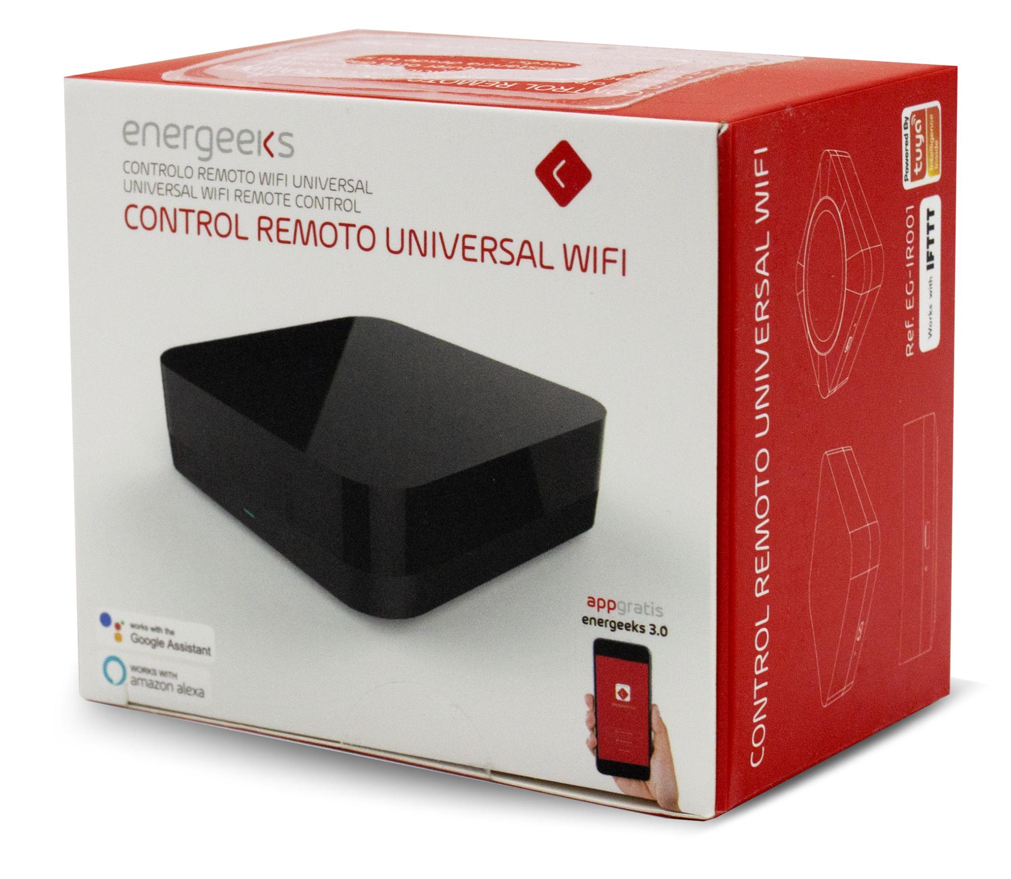 CONTROL REMOTO UNIV. IR WIFI ENERGEEKS EG-IR001