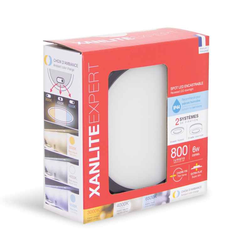 DOWNLIGHT EMPOT/SUPERF 800LM NG CCT XANLITE KSDOP400RNIPCCT