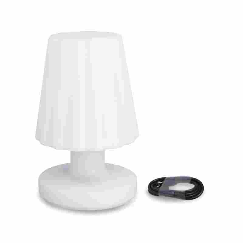 LÁMPARA SOBREMESA RECARGABLE 250LUMEN XANLITE EG-LP13CBRRVBW