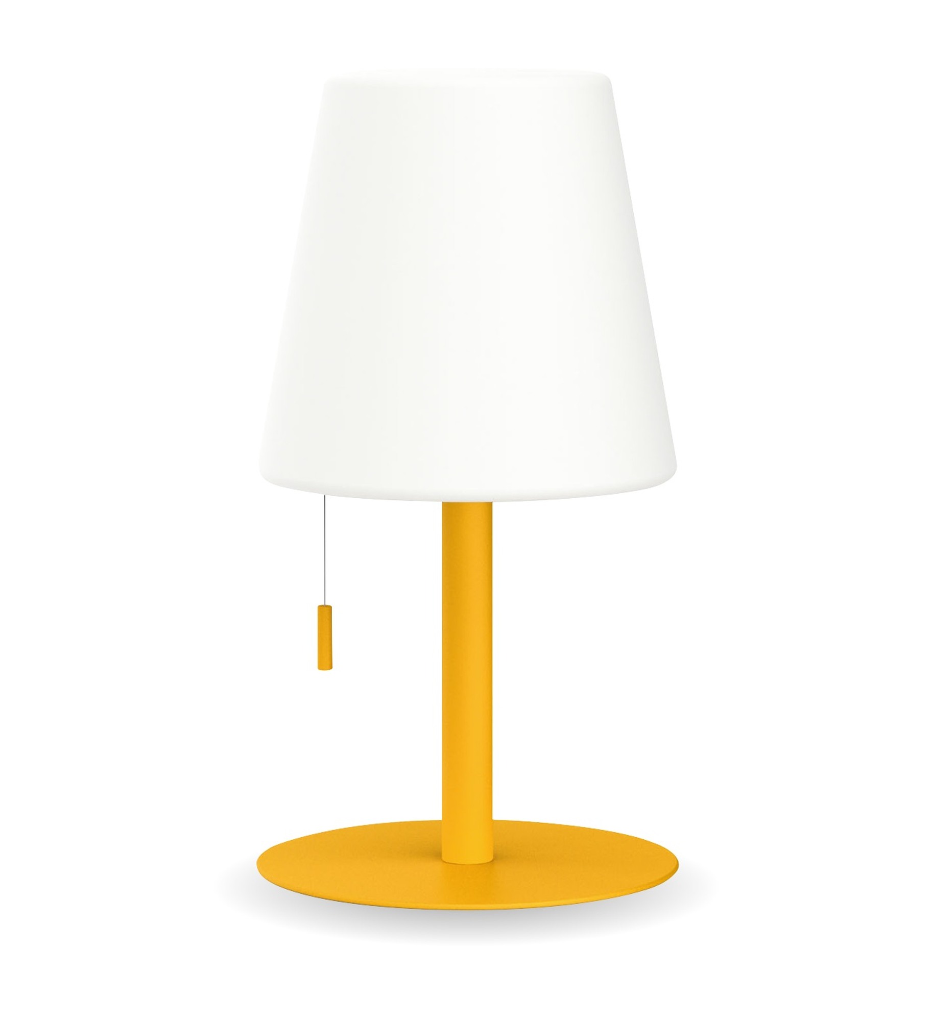 LAMPARA MESA CONO AMARILLO ACERO 400L XANLITE EG-LP16CJRCCT
