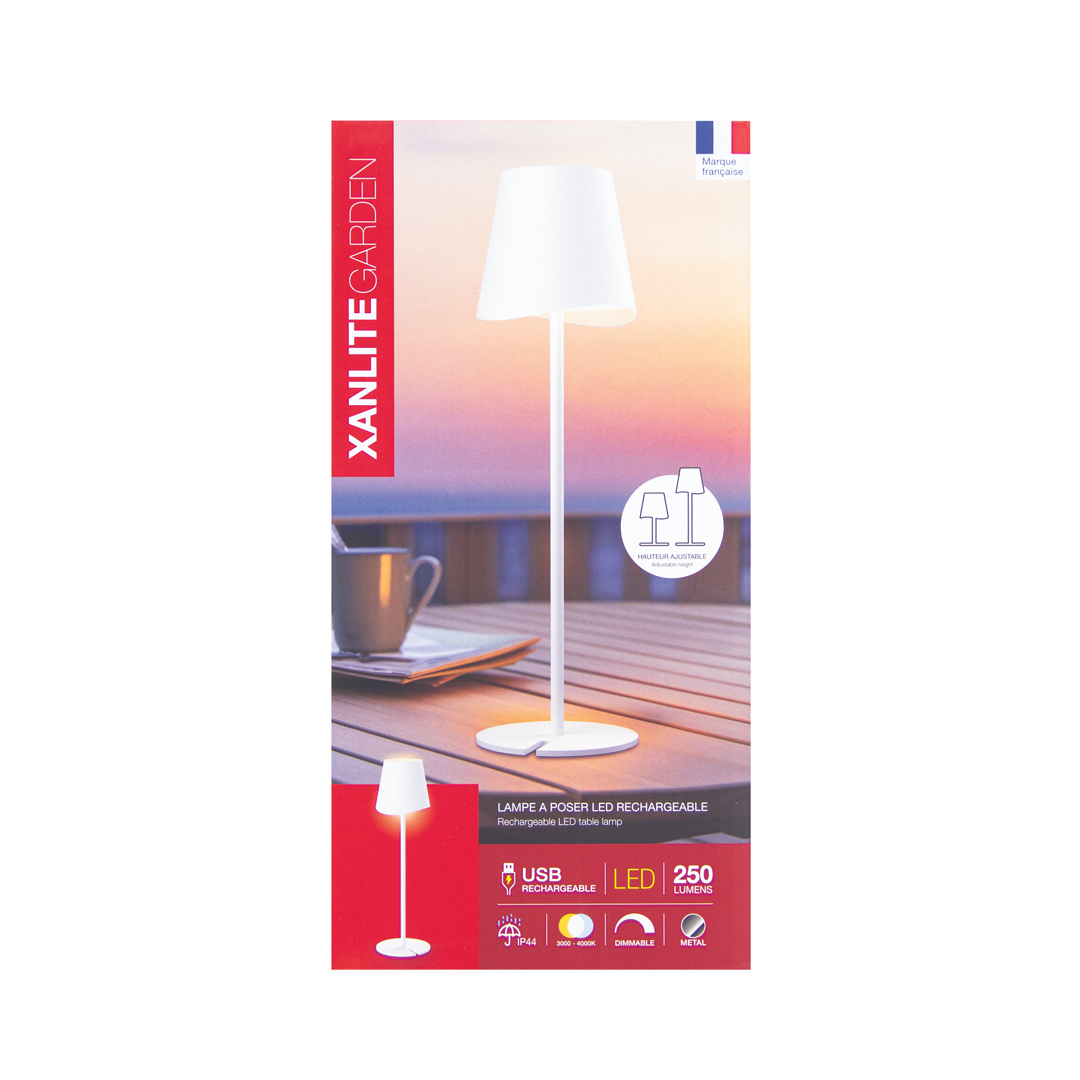 LAMPARA LED BLANCA USB 250L 3000/4000K XANLITE EG-LPM38BD 