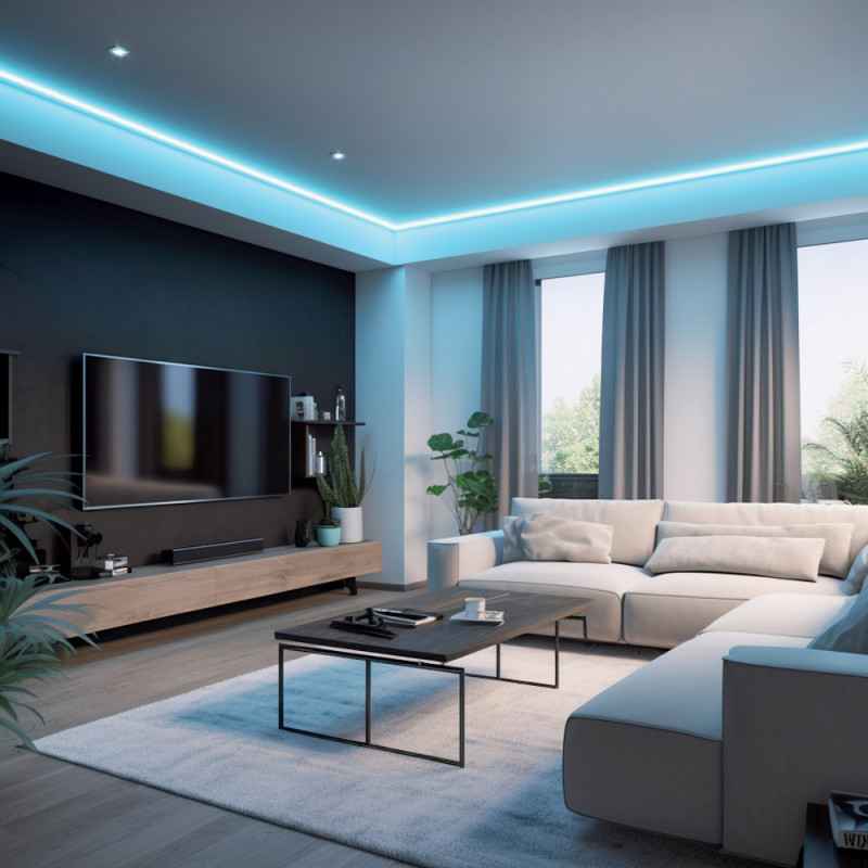 TIRA LED RGB COB 3M C/MANDO XANLITE EG-LSBCOB3RVBEX