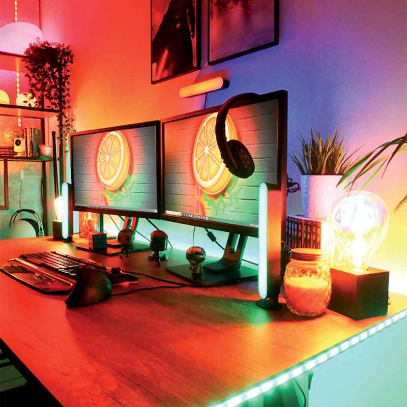 TIRA LED USB RGB 3M MUSIC SYNC MANDO XANLITE EG-LSBK3RVBDUSB