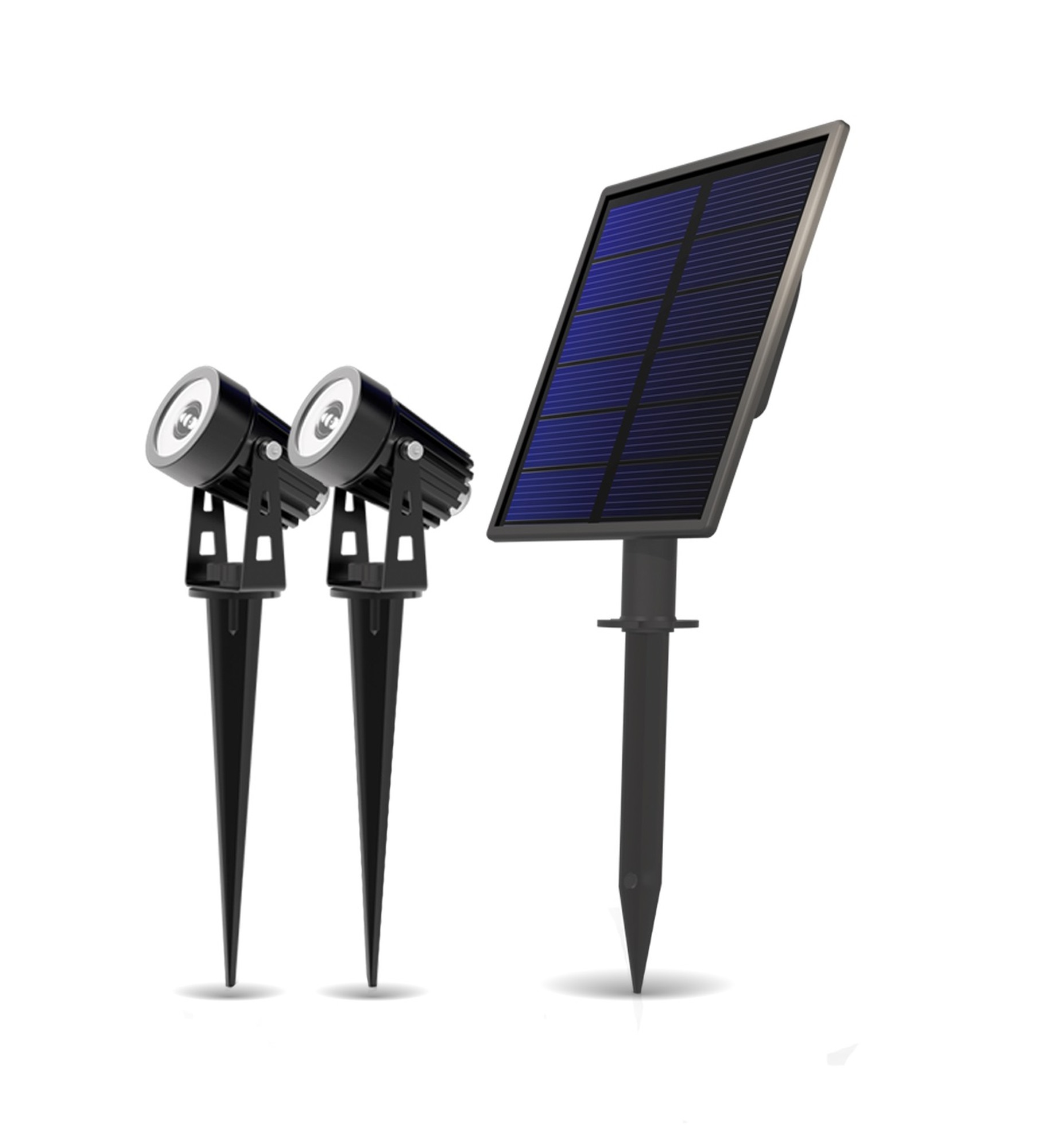 PACK 2 FOCOS LED SOLARES DE EXTERIOR XANLITE EG-PACK2PSO350