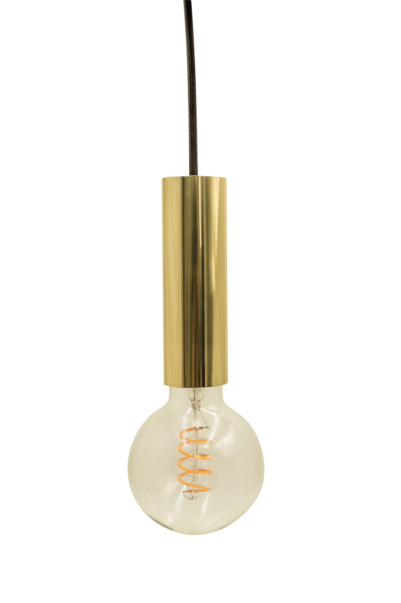 PENDEL METAL ORO BRILLO LISO NEGRO ENERGEEKS EG-PENDEL005