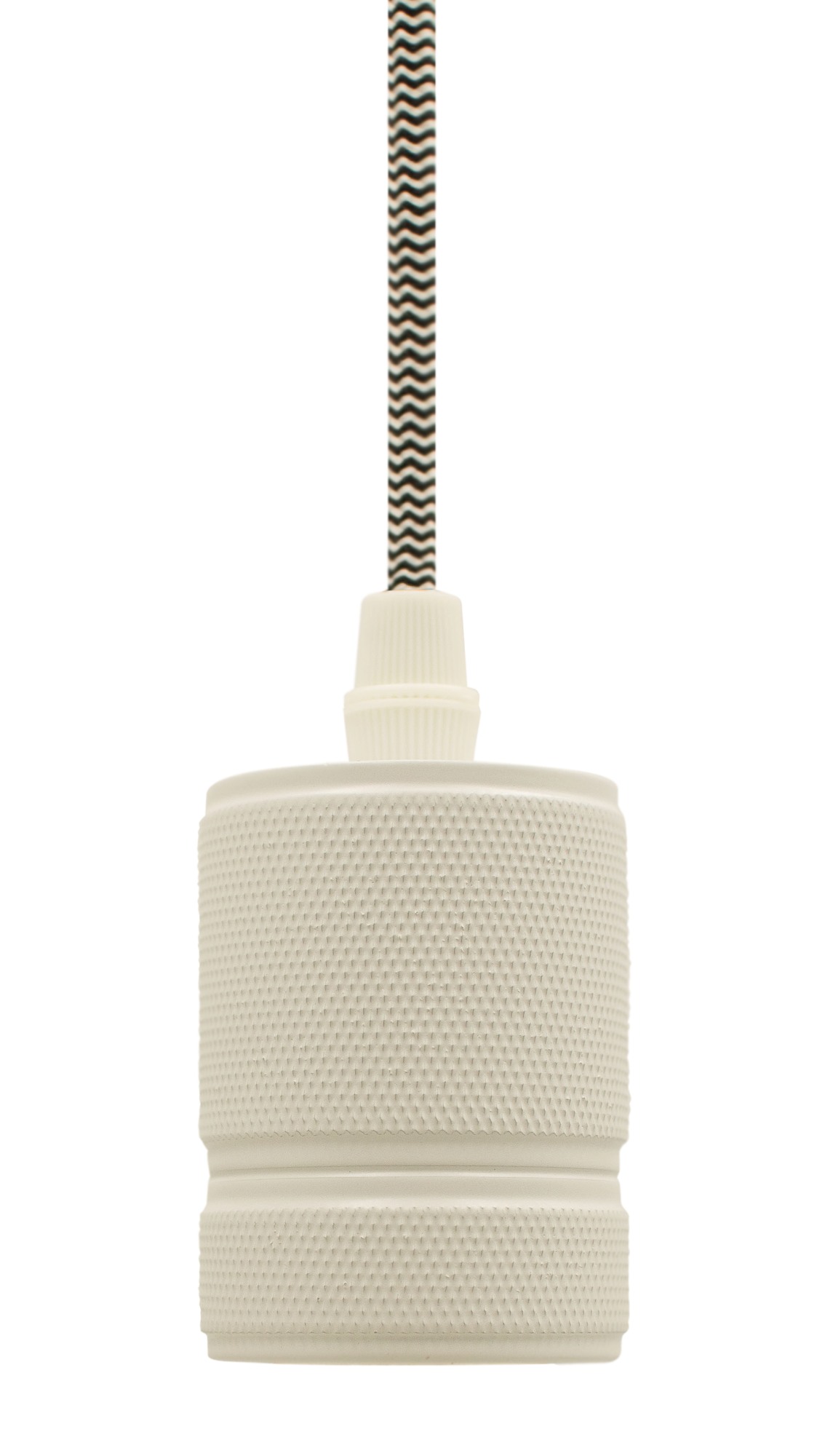 PENDEL METAL BLANCO LISO BLANCO/NEGRO ENERGEEKS EG-PENDEL007