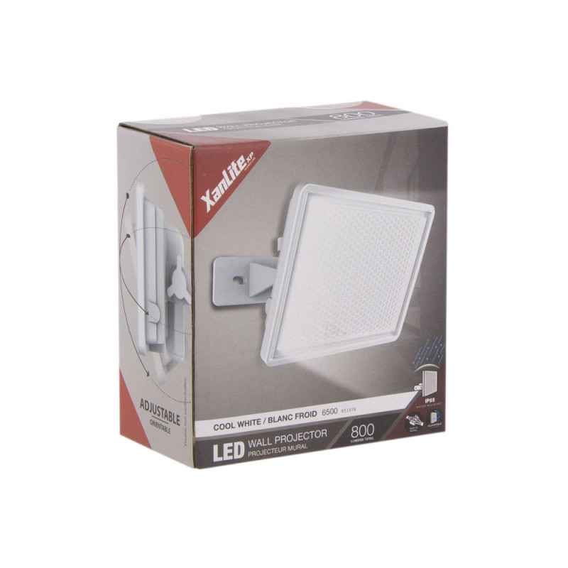 PROYECTOR LED EXT BLANCO 10W 800LM 6500K XANLITE EG-PR10WMB