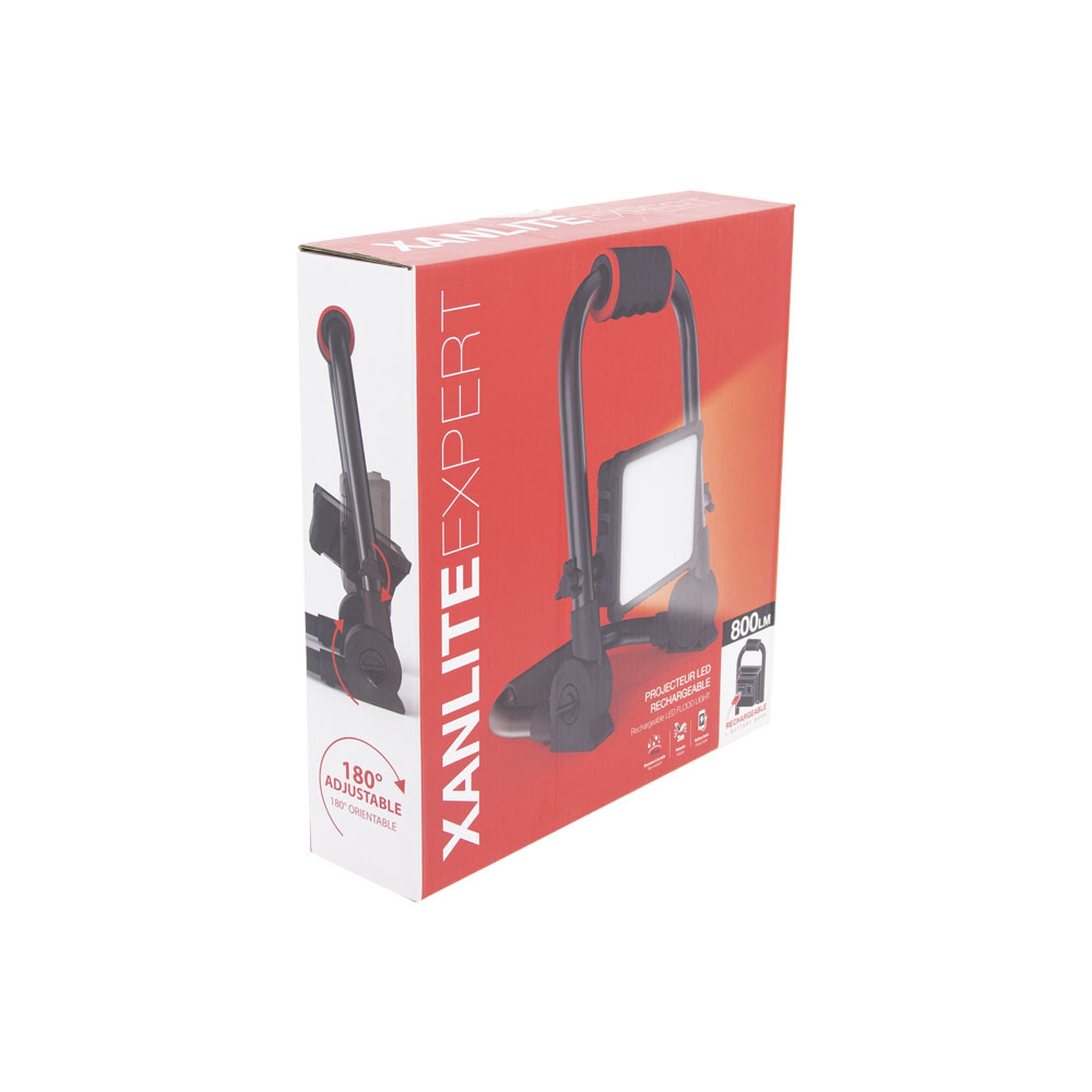 PROYECTOR LED EXTERIOR RECARGABLE 10W XANLITE EG-PR10WR