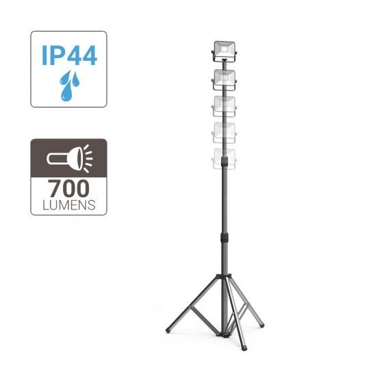 PROYECTOR LED DE EXTERIOR CON TRÍPODE XANLITE EG-PR10WT