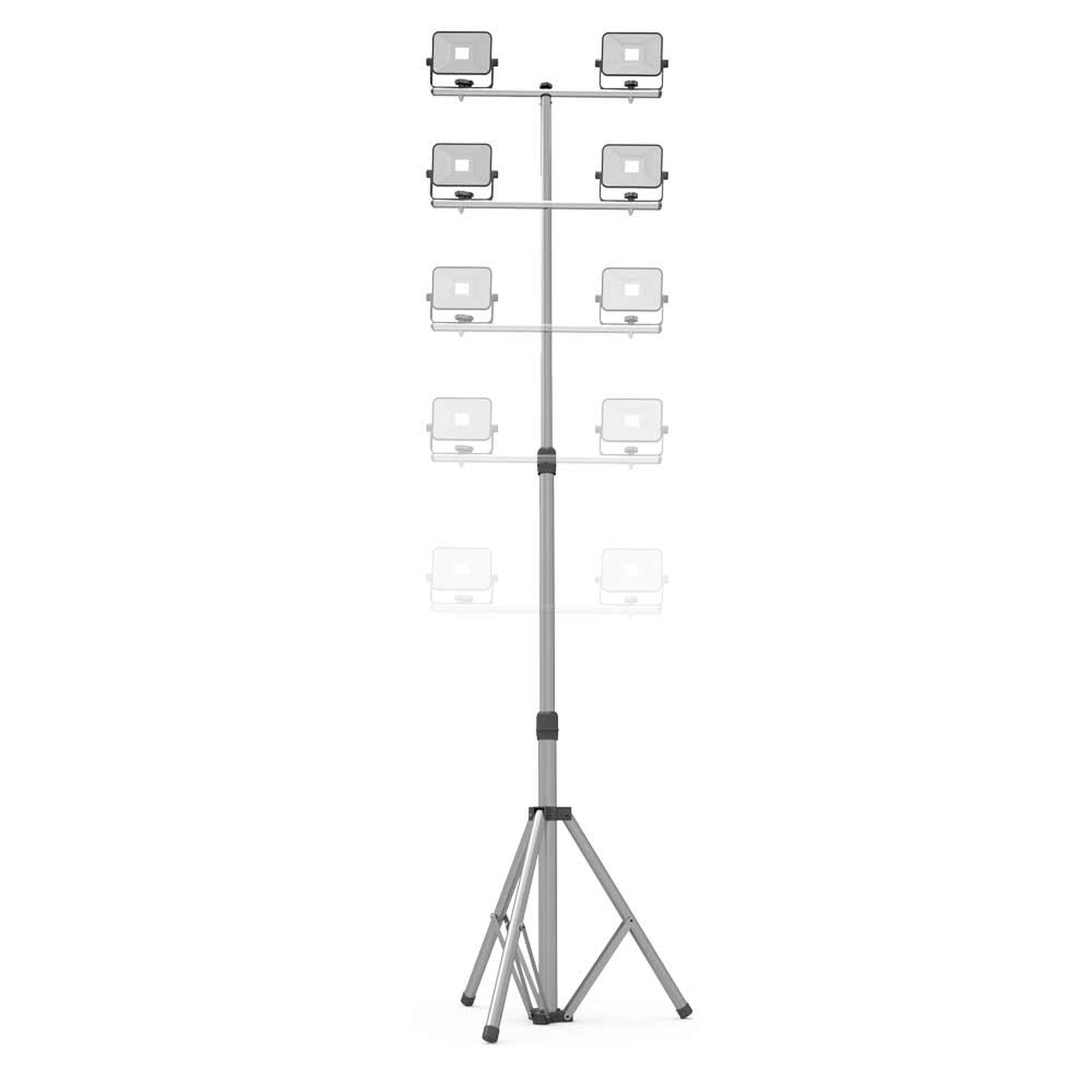 PROYECTOR TRIPODE 2 FOCOS 1400LM 40W IP44 6500K EG-PR20W2T