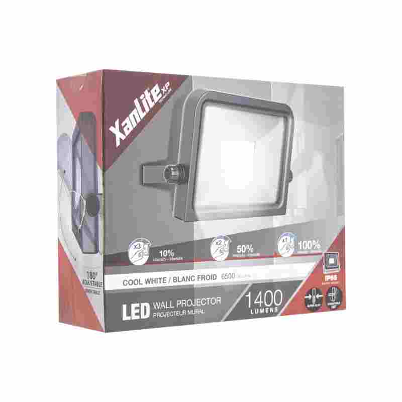 PROYECTOR MURAL 1400LUMEN 230V XANLITE EG-PR20WMDS