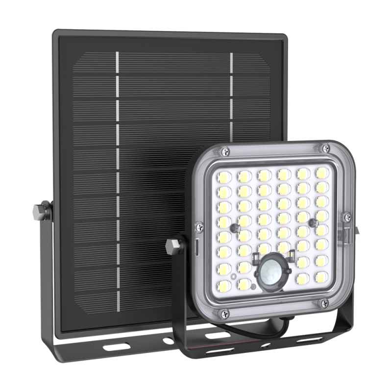 FOCO LED SOLAR 10W IP65 1400LM CÁLIDO XANLITE  EG-PRS10WMCEE