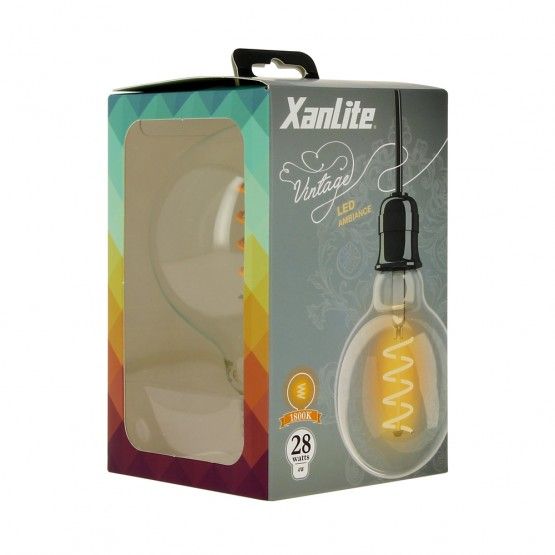 BOMBILLA LED DECORATIVA G95 XANLITE EG-RFDE280B95S