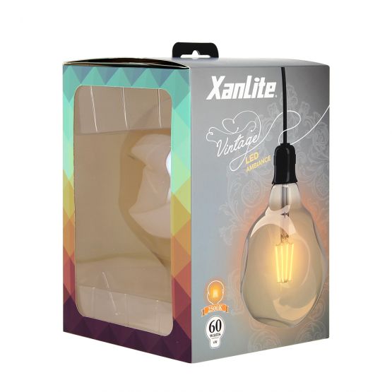 BOMBILLA LED DECORATIVA IRREGULAR XANLITE RFDE400B125IRA