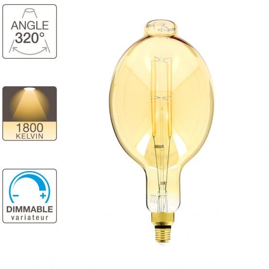 BOMBILLA LED DECORATIVA AMBAR XANLITE RFDGE500BT18AD