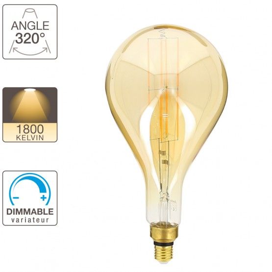 BOMBILLA LED DECORATIVA PEAR XANLITE EG-RFDGE500GAD