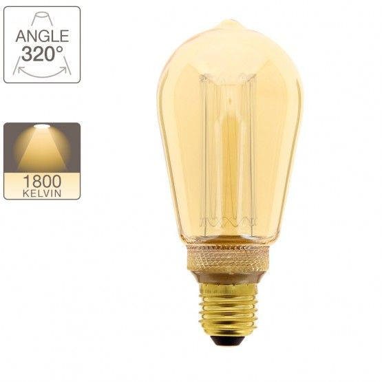 BOMBILLA LED DECORATIVA EDISON XANLITE EG-RFDHE200STS