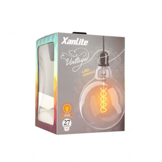 BOMBILLA LED DECORATIVA SPIRAL XANLITE RFDMGE160B150S