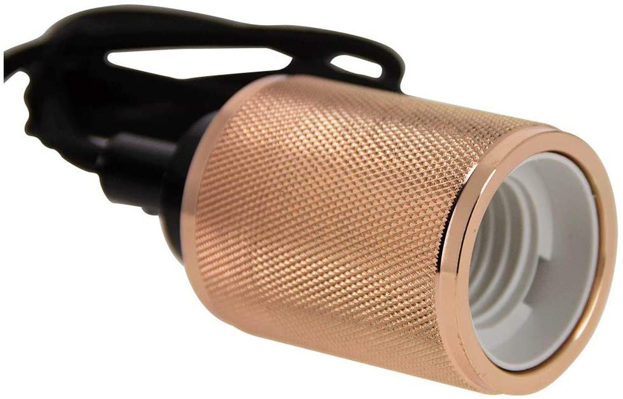 LAMPARA PENDEL VINTAGE ROSA XANLITE SDV03EP