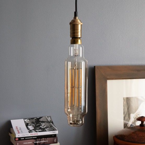 LÁMPARA PENDEL LATÓN XANLITE EG-SDVEL