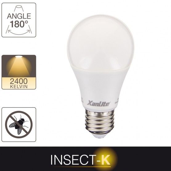 BOMBILLA LED ANTIMOSQUITOS XANLITE EG-SE40GAM