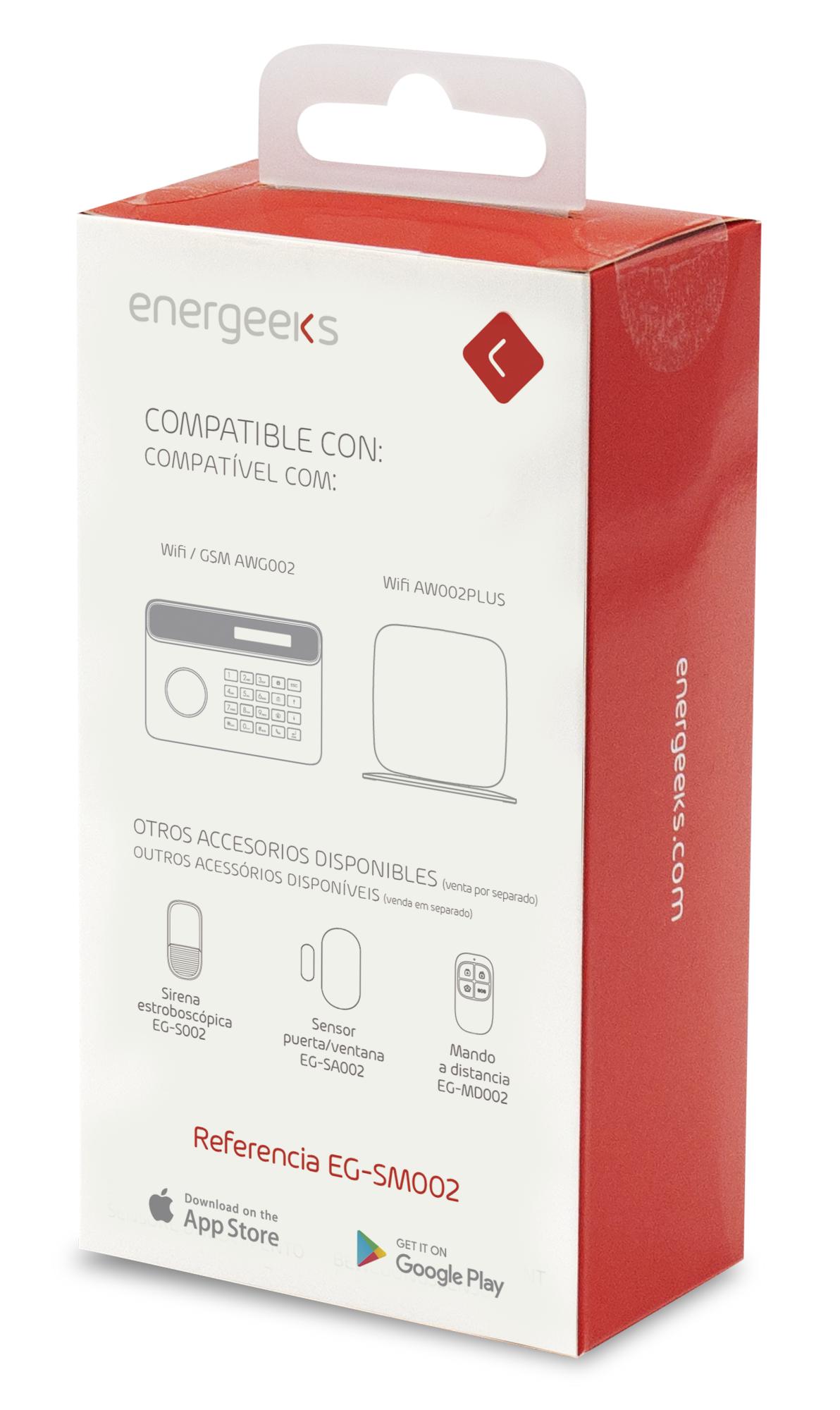 SENSOR DE MOVIMIENTO ADICIONAL 002 ENERGEEKS EG-SM002