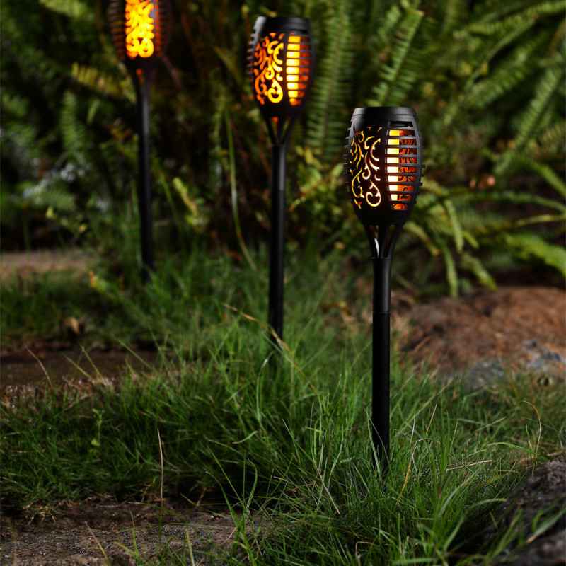 PACK 4 MINI BALIZAS SOLARES EFECT.LLAMA XANLITE EG-SO4FLAMME