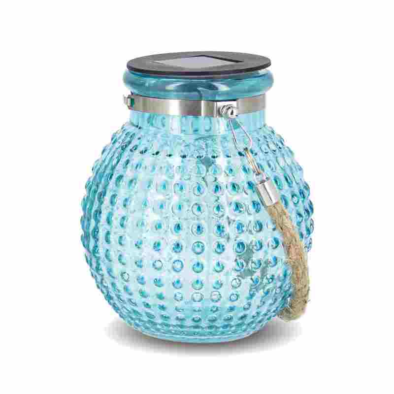 LÁMPARA DECO SOLAR BOLA BLANCO CALIDO XANLITE EG-SOLABVT