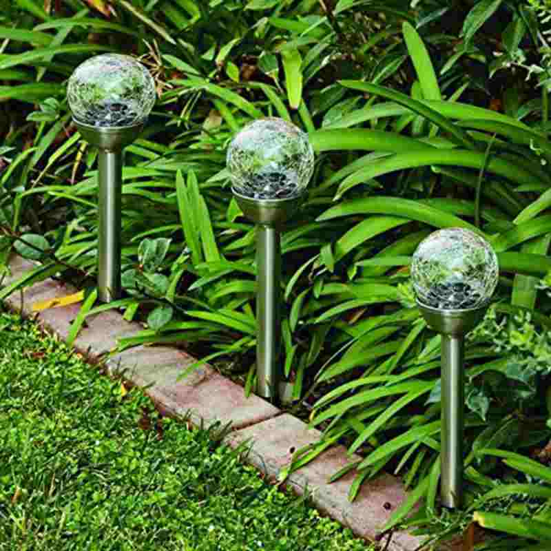 BALIZA SOLAR RGB DE CRISTAL XANLITE EG-SORVB