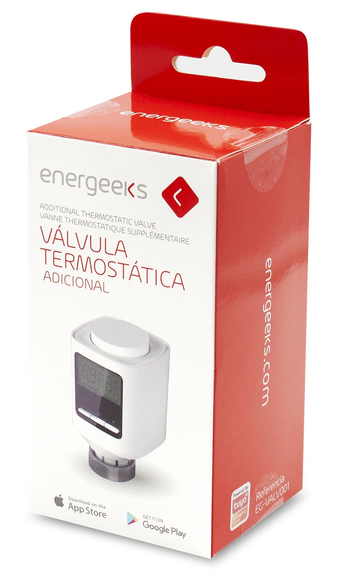 VÁLVULA TERMOSTÁTICA ADICIONAL ENERGEEKS EG-VALV001