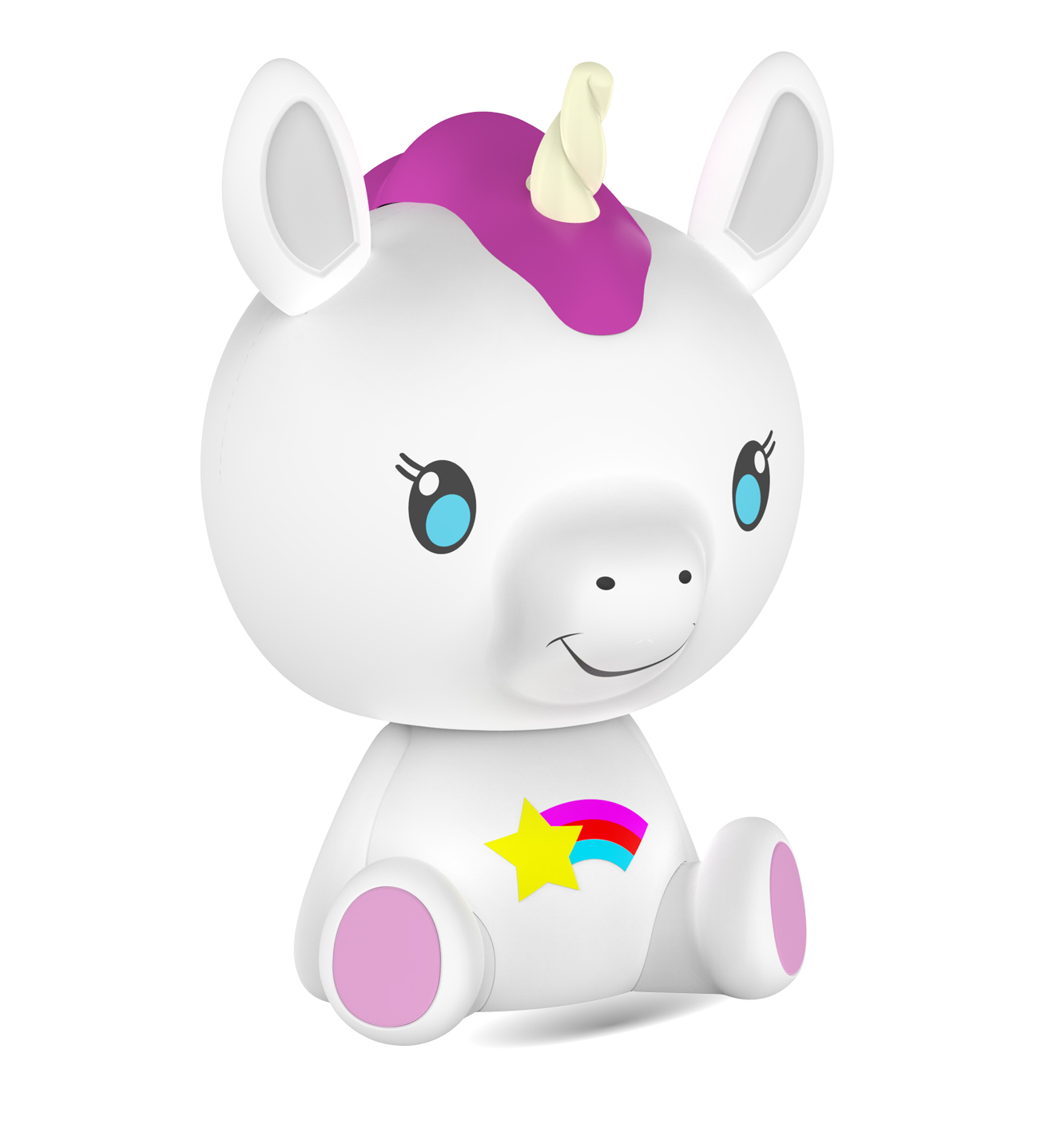 LÁMPARA LED UNICORNIO RECARGABLE BL+RGB XANLITE EG-VLLICORNE