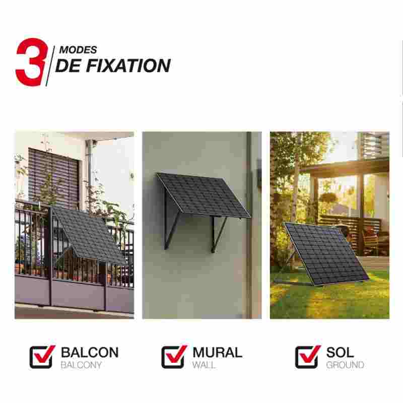 KIT PANEL SOLAR STARTER 150W XANLITE EG-ENKSTARTER150W