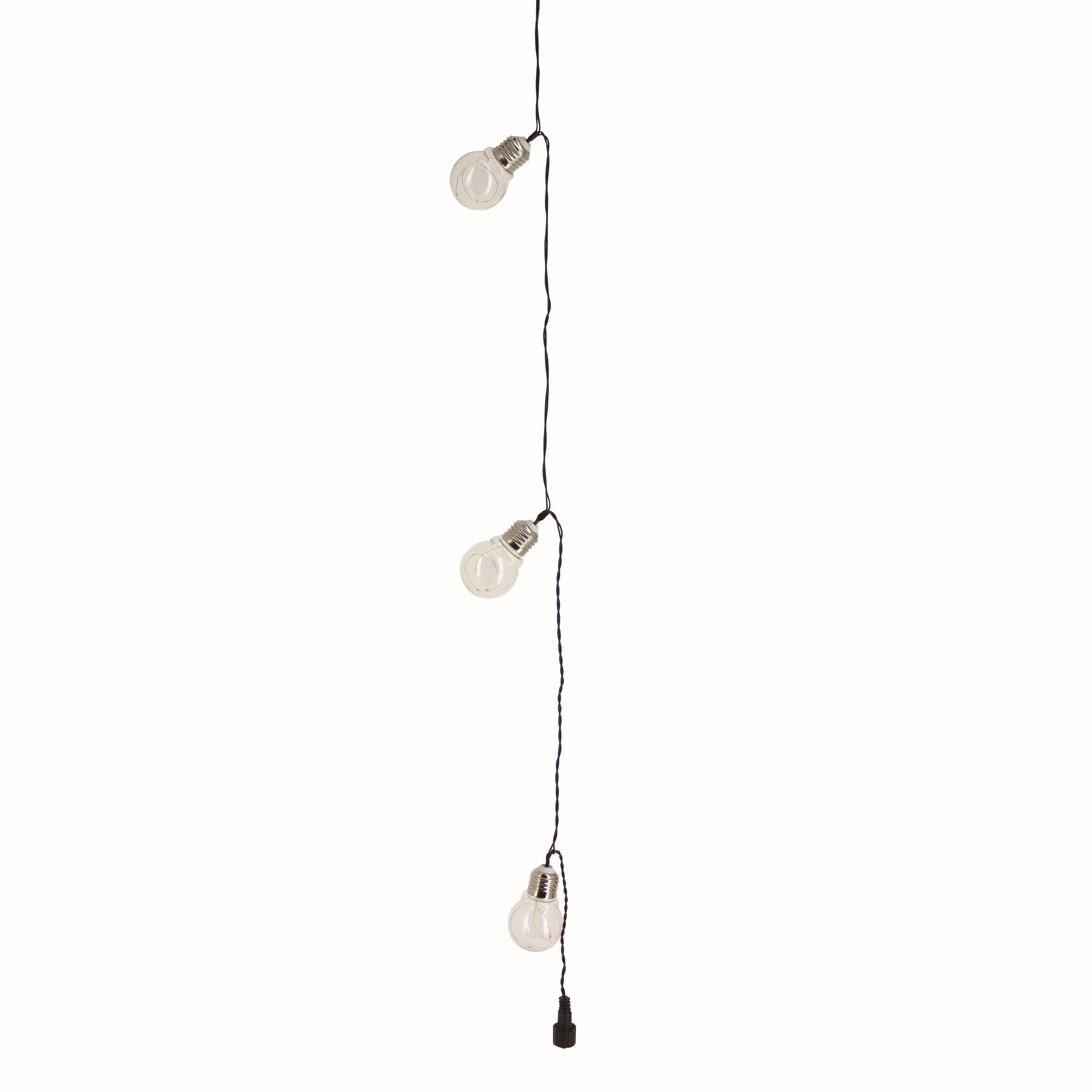 GUIRNALDA EXTERIOR 5M/5 BOMBILLAS LED XANLITE EG-GRL5PCWT