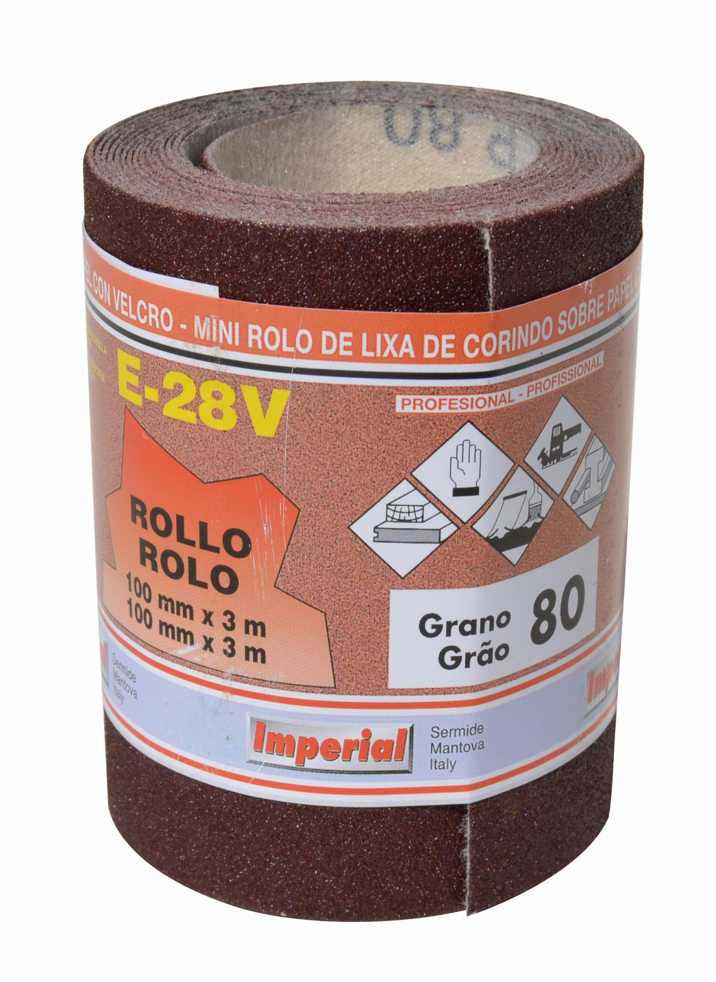 ROLLO 3M LIJA VELCRO E28V 100MM PAPEL MSE