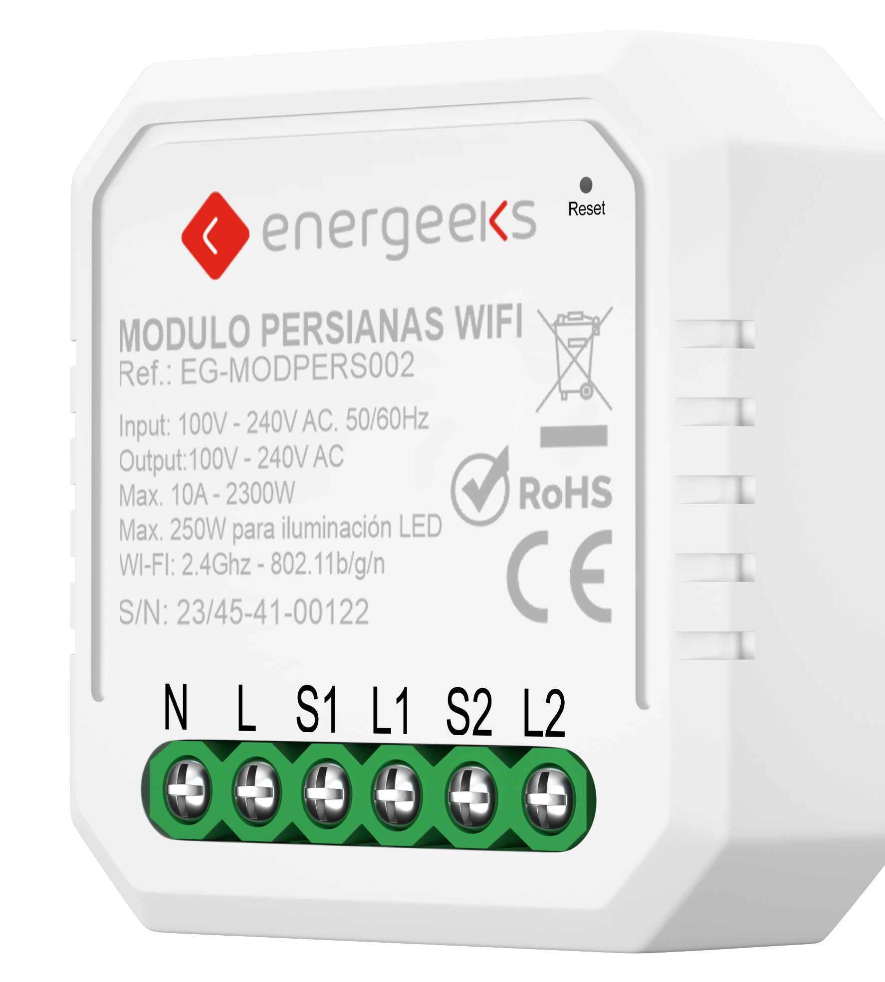 MODULO PERSIANAS WIFI ENERGEEKS EG-MODPERS002