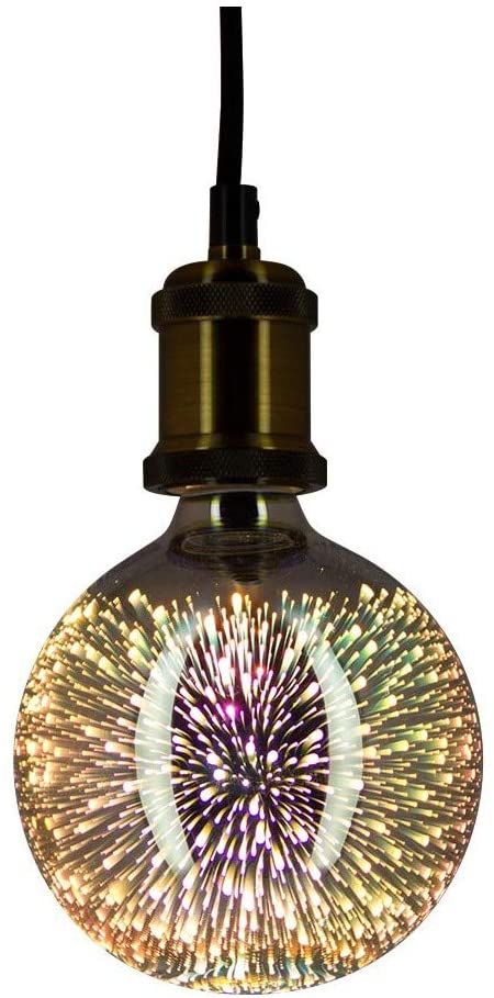 BOMBILLA LED DECORATIVA EFECTO 3D XANLITE RFDE400B1253D