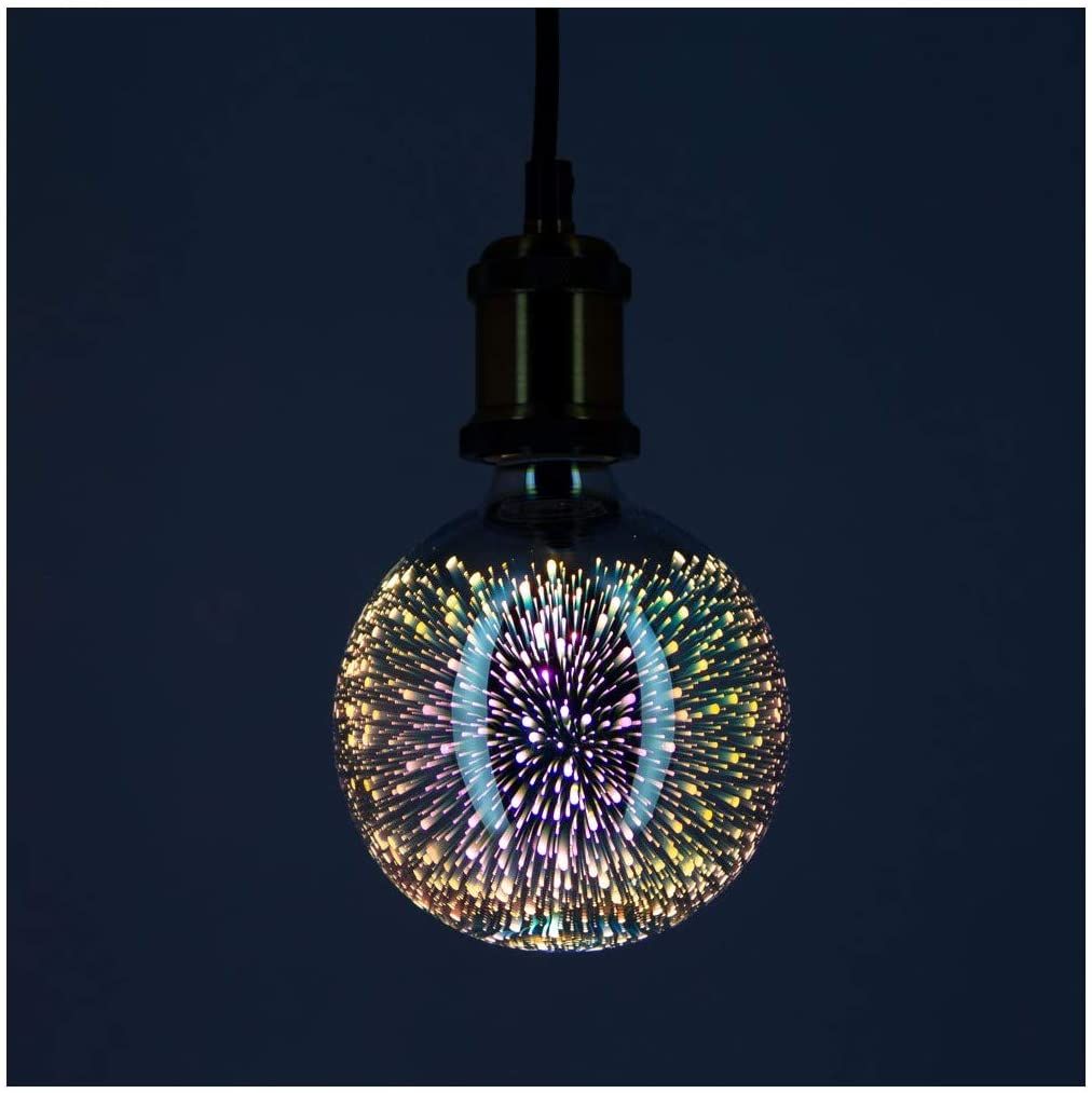 BOMBILLA LED DECORATIVA EFECTO 3D XANLITE RFDE400B1253D