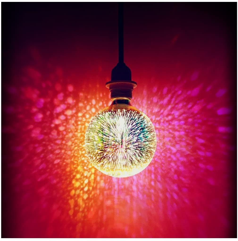 BOMBILLA LED DECORATIVA EFECTO 3D XANLITE RFDE400B1253D