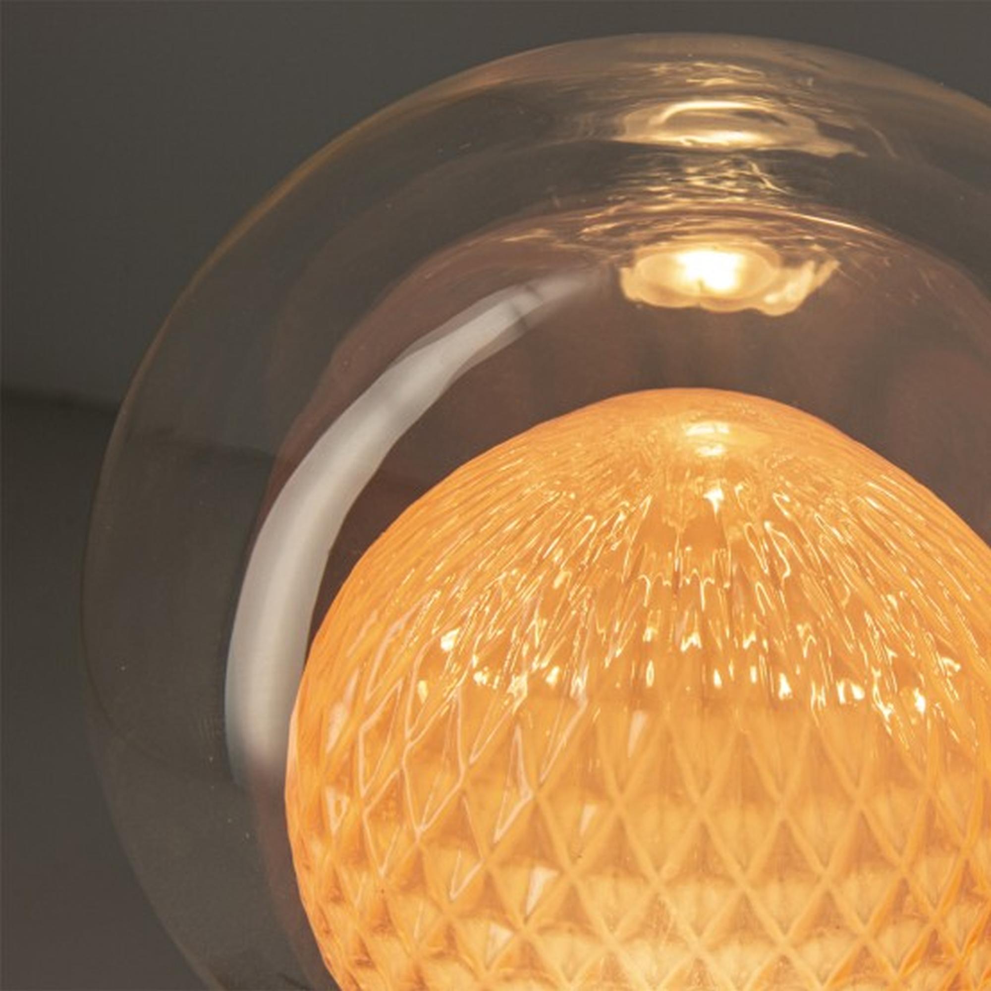 BOMBILLA DISENO DOBLE VIDRIO ROSA XANLITE RFDEB125DVPINK